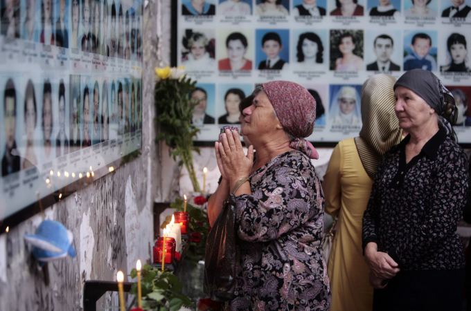 Beslano tragedijos aukų memorialas