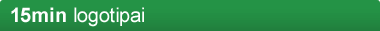 15min logotipai Logo