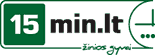 15min.lt logo žinios gyvai 15min.lt logo žinios gyvai