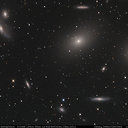 Mergelės galaktikų spiečiaus centrinė dalis