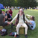 „Rainbow Gathering“ šeima nuspalvino Antazavės miestelio šventę