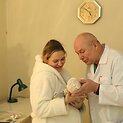 Agnė Rapalavičienė Šilutės ligoninėje pagimdė tris mergaites