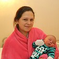 Liuda Apyvalienė Šilutės ligoninėje pagimdė berniuką