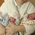 Agnė Rapalavičienė Šilutės ligoninėje pagimdė tris mergaites