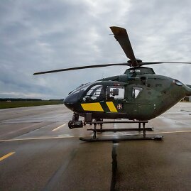 Vidmanto Balkūno/15min.lt nuotr./Pasieniečių „Eurocopter“