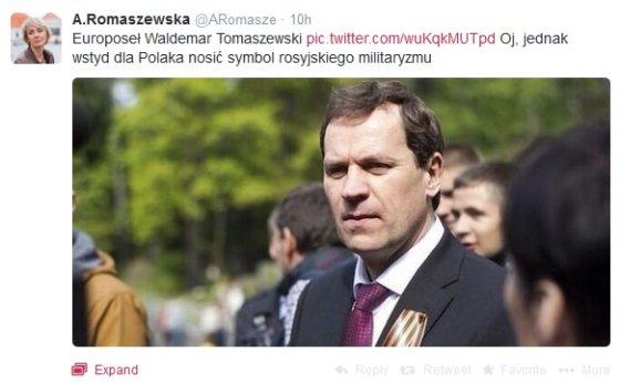 Žurnalistė Agnieszka Romaszewska-Guzy pasidalino nuotrauka „Twitter“ socialiniame tinkle
