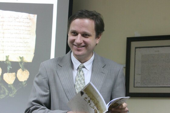 Alvydo Januševičiaus nuotr./Istorikas Tomas Baranauskas.