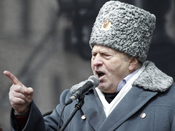 „Reuters“/„Scanpix“ nuotr./Vladimiras Žirinovskis